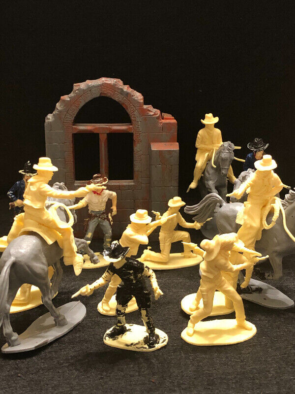 Airfix original 1980s 1 32 cowboys Arts Collectibles