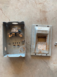60 Amp four circuit FPE electrical panel