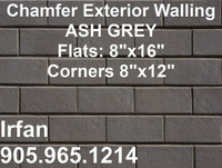 Chamfer Walling Stone Exterior Walling Stones Ash Grey Wall Ston