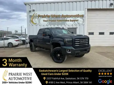 Welcome to Prairie West Automotive. 2018 GMC Sierra 2500HD 6.6L V8 OHV 16V DIESEL Command Start, Rev...