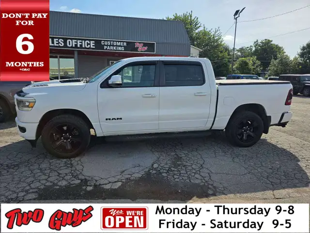 2020 Ram 1500 Sport 4x4 Panoroof Nav Leather Back Up Camera