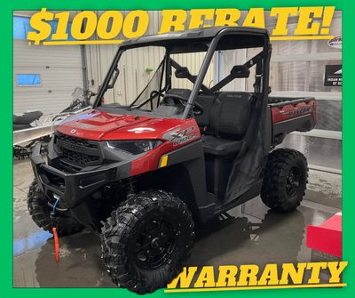 $1000 REBATE! PAYMENTS AS LOW AS $145 BI-WEEKLY! 2 YEARS WARRANTY! THE LEGENDARY POWERHOUSE UTILITY...