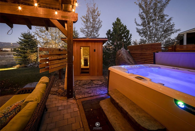 5x6 Traditional Outdoor Finnish Sauna - Premium Quality in Health & Special Needs in Kitchener / Waterloo - Image 2