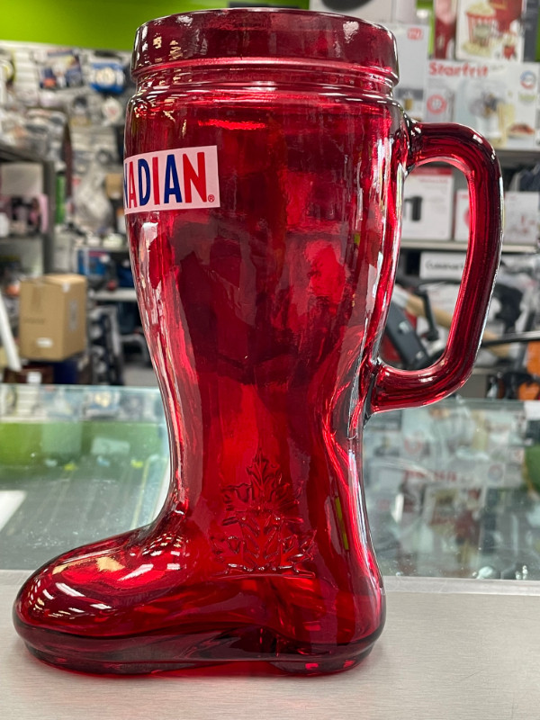 Molson I AM CANADIAN 32oz Glass Boot - NEW in Other in Oakville / Halton Region - Image 2