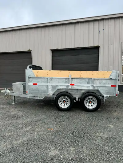 Just in this beautiful Legend 2025 - 5 x 10 Galvanized Dump Trailer, We have lots available so we ar...