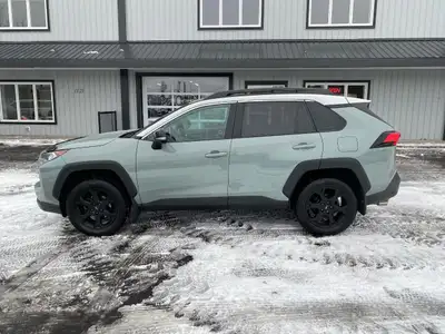 Introducing the 2021 Toyota RAV4 Trail in its captivating gray hue with AWD, designed for optimal co...