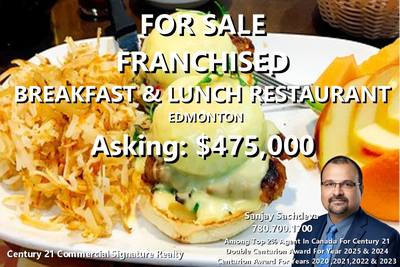 An exceptional opportunity to own a well-established and highly profitable franchise in Edmonton. Th...
