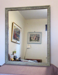 Large Antique/Vintage Salon Mirror Shabby Chic Style