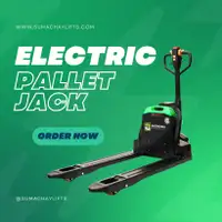 Electric Walkie Pallet Jack | 1 Year Warranty | CSA Certified