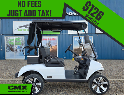 CMX Power Sports **ADDED ACCESSORIES INCLUDE: -ball washer -club cover -cooler *Cash price is subjec...
