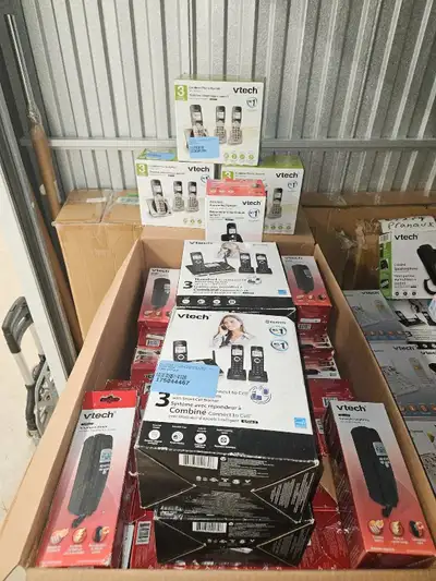BRAND NEW - Vtech Telephones, Corded/Cordless, Amplified 60-80%o, View more