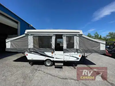 Please Call Us At 613.851.7326 with any questions? Palomino Pop-Up Camper w/Rear Queen & Front King...