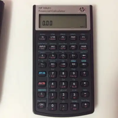 HP 10bII+ Financial Calculator. Amazon price :73 dollars It is designed for business, finance, accou...