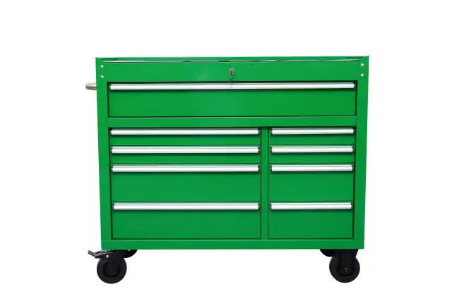 New 42" 9-Drawer Rolling Tool Bench – Heavy-Duty Garage Cabinet in Tool Storage & Benches in Lloydminster - Image 4