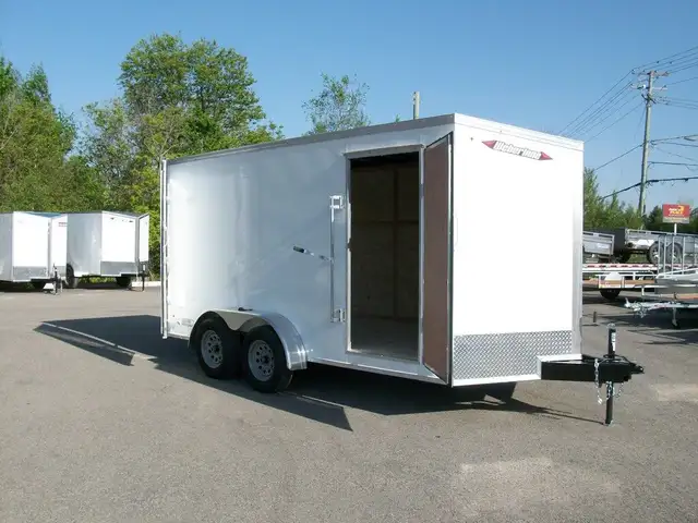 2025 Weberlane CARGO 7' X 16' V-NOSE 2 ESSIEUX 2 PORTES CONTRACT in Cargo & Utility Trailers in Laval / North Shore - Image 7