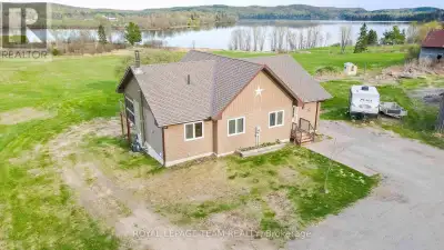 Minutes from town, waterfront, acreage, it doesn't get any better than this. The shoreline features...