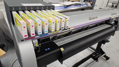 $149/Month MIMAKI 54" Eco-Solvent Print & Cut Machine With Crop Mark Detection Technology ***Call or...