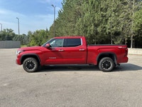 // ACCIDENT FREE!! // Finished in red with a black interior, this 2023 Toyota Tundra Limited Crewmax... (image 8)