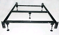 Bed frame -- queen size-- metal