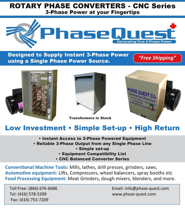 Phase Quest Rotary Phase Converters | Transformers in Other in Mississauga / Peel Region - Image 4