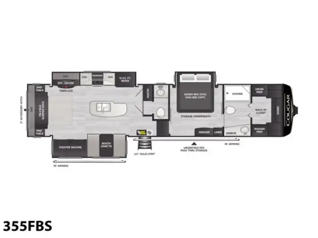 2022 Keystone RV Cougar 355FBS in Travel Trailers & Campers in Penticton - Image 5