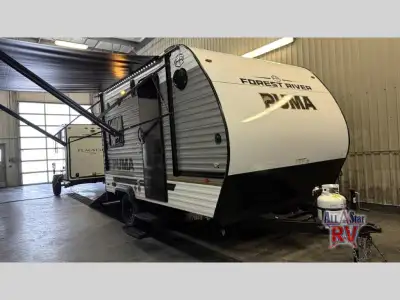 Palomino Puma Camping Edition toy hauler 141THCE highlights: Wet Bath Ramp Door Outside Storage Nigh...