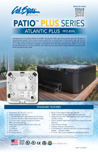 The Atlantic - 93" Hot Tub/  6-7 Person / 59 Jets [by Cal Spas]