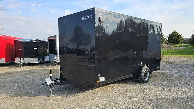 2026 Cargo Mate 7'x14' Steel Single Axle Enclosed Trailer EHW714 in Cargo & Utility Trailers in Norfolk County - Image 2