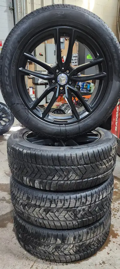 Tires Pirelli Scorpion Winter 265/50/20 111H 7/32 Rims Size: 20x8 Bolt Pattern: 5x112 Offset: 30mm B...