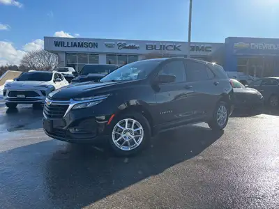Welcome to Williamson GM Uxbridge 2022 Black Chevrolet Equinox LS | AWD | New Brakes | New TiresOdom...
