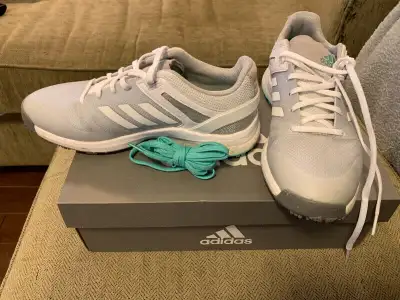 Adidas Women's EQT Spikeless Golf Shoe - White/Grey, View more