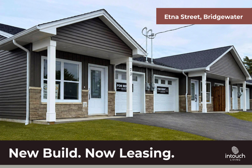 Brand new townhouses on 63 and 73 Etna Street in Bridgewater, NS, Starting at $2,250/month Available...