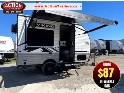 VIKING 12RD REAR DINETTE LIGHTWEIGHT TRAILER - SLEEPS UP TO 3! Viking Travel Trailers are built for...