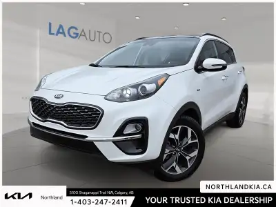 2020 Kia Sportage EX Odometer is 39166 kilometers below market average! Ready for anything, from the...