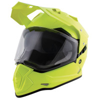 MT Helmets Mode DS Motorcycle Dual Sport Helmet - Hi-Viz Yellow