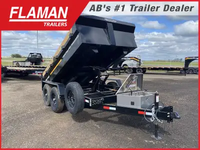 2026 SOUTHLAND SL612-14K DUMP TRAILER - 12' Color: Black Box Size: 12ft(L) x 74in.(W) x 24in.(H) w/...