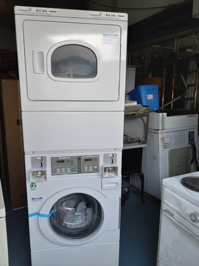 Coin Operated. Stacked Washer and Dryer. Commercial. in Washers & Dryers in City of Toronto - Image 4