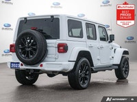 New Price! Odometer is 10286 kilometers below market average! Bright White Clearcoat 2023 Jeep Wrang... (image 5)