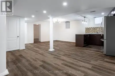 Large open concept 1-bedroom basement apartment which has been professionally finished located in a...