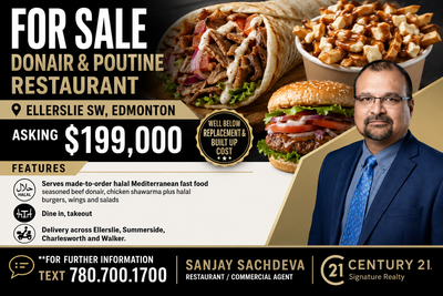 FOR SALE - DONAIR & POUTINE RESTAURANT, View more