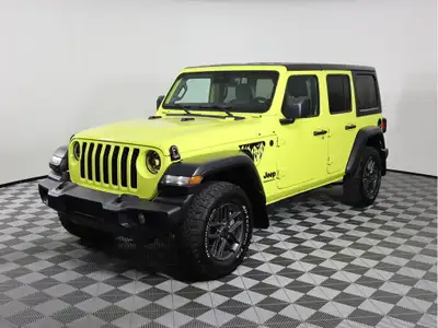 Drive our exciting 2024 Jeep Wrangler Unlimited Sport 4 Door 4X4, and discover the original icon of...
