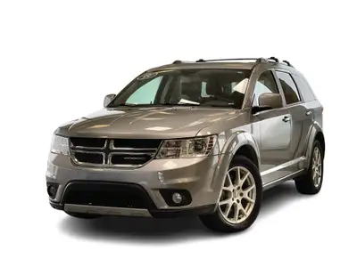 Odometer is 74180 kilometers below market average! 2017 Dodge Journey Local Trade, Leather, Navigati...