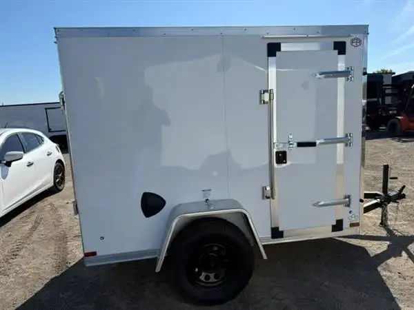 FOREST RIVER ULAFT 5X8 SINGLE AXLE RAMP DOOR in Cargo & Utility Trailers in Oshawa / Durham Region - Image 6