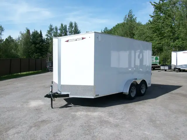 2025 Weberlane CARGO 7 X 14 V-NOSE A GLISSIERE 78in.HT. CONTRACT in Cargo & Utility Trailers in Laval / North Shore - Image 4