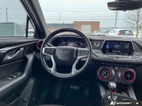 AWD. Odometer is 21426 kilometers below market average! Summit White 2019 Chevrolet Blazer RS AWD 9-... (image 9)