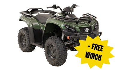 Receive a FREE Winch, PLUS Financing as low as 0% OAC, PLUS Save $2100, PLUS 3 Year Warranty!!!* TOT...