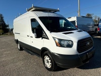 2016 Ford Transit Cargo Van Medium Roof 148 WB with 3.7L V6 engine, roof rack, shelves inside, auto... (image 2)