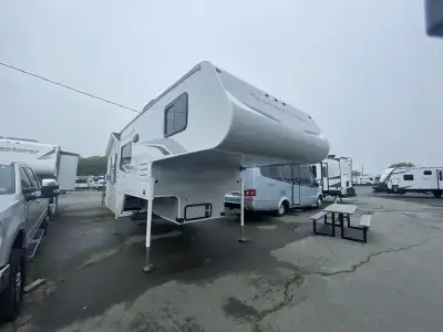 Adventurer Manufacturing Inc. Adventurer 901SB truck camper highlights: Queen Bed Dream Dinette Wet...