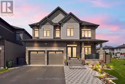 Exceptional Lockport II by Claridge Homes on one of the community's largest, pool-sized lots-131 ft...