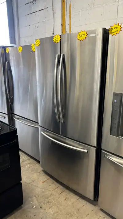 Samsung French Door  Refrigerator- 36” 30 Days Warranty, View more